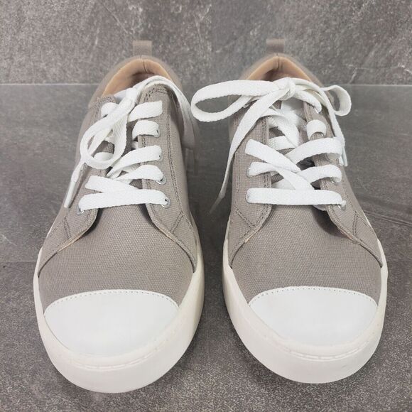 Journee Collection Lace Up Sneakers Womens 7.5 M Gray Padded Comfort Shoes Lynz - Picture 3 of 11